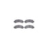 6412-48083 by DYNAMIC FRICTION COMPANY - Brake Rotor- HD Brake Pad - Hardware