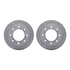 6412-48094 by DYNAMIC FRICTION COMPANY - Brake Rotor- HD Brake Pad - Hardware