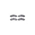6412-48095 by DYNAMIC FRICTION COMPANY - Brake Rotor- HD Brake Pad - Hardware