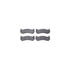 6412-48094 by DYNAMIC FRICTION COMPANY - Brake Rotor- HD Brake Pad - Hardware