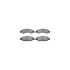 6412-48104 by DYNAMIC FRICTION COMPANY - Brake Rotor- HD Brake Pad - Hardware