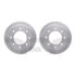 6412-48130 by DYNAMIC FRICTION COMPANY - Brake Rotor- HD Brake Pad - Hardware