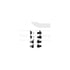 6412-48130 by DYNAMIC FRICTION COMPANY - Brake Rotor- HD Brake Pad - Hardware