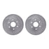 6412-48151 by DYNAMIC FRICTION COMPANY - Brake Rotor- HD Brake Pad - Hardware