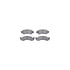 6412-54001 by DYNAMIC FRICTION COMPANY - Brake Rotor- HD Brake Pad - Hardware