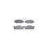 6412-54022 by DYNAMIC FRICTION COMPANY - Brake Rotor- HD Brake Pad - Hardware