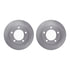 6412-54068 by DYNAMIC FRICTION COMPANY - Brake Rotor- HD Brake Pad - Hardware