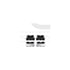 6412-54062 by DYNAMIC FRICTION COMPANY - Brake Rotor- HD Brake Pad - Hardware