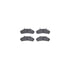 6412-54074 by DYNAMIC FRICTION COMPANY - Brake Rotor- HD Brake Pad - Hardware