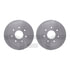 6412-54107 by DYNAMIC FRICTION COMPANY - Brake Rotor- HD Brake Pad - Hardware