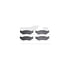 6412-54131 by DYNAMIC FRICTION COMPANY - Brake Rotor- HD Brake Pad - Hardware