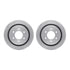 6412-54287 by DYNAMIC FRICTION COMPANY - Brake Rotor- HD Brake Pad - Hardware