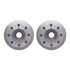 6412-54299 by DYNAMIC FRICTION COMPANY - Brake Rotor- HD Brake Pad - Hardware