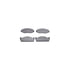 6412-66007 by DYNAMIC FRICTION COMPANY - Brake Rotor- HD Brake Pad - Hardware