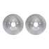 6412-76001 by DYNAMIC FRICTION COMPANY - Brake Rotor- HD Brake Pad - Hardware