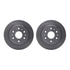 6422-47004 by DYNAMIC FRICTION COMPANY - Brake Rotor- HD Brake Pad - Hardware and Sensor