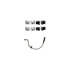 6422-47004 by DYNAMIC FRICTION COMPANY - Brake Rotor- HD Brake Pad - Hardware and Sensor