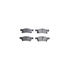 6422-63004 by DYNAMIC FRICTION COMPANY - Brake Rotor- HD Brake Pad - Hardware and Sensor