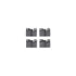 6502-02032 by DYNAMIC FRICTION COMPANY - DFC Brake Rotor with 5000 Advanced Brake Pads