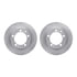 6502-02072 by DYNAMIC FRICTION COMPANY - DFC Brake Rotor with 5000 Advanced Brake Pads