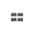 6502-02089 by DYNAMIC FRICTION COMPANY - DFC Brake Rotor with 5000 Advanced Brake Pads