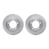 6502-02092 by DYNAMIC FRICTION COMPANY - DFC Brake Rotor with 5000 Advanced Brake Pads