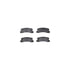 6512-76321 by DYNAMIC FRICTION COMPANY - Brake Rotor with 5000 Brake Pads and Hardware Kit