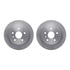 6512-76320 by DYNAMIC FRICTION COMPANY - Brake Rotor with 5000 Brake Pads and Hardware Kit