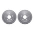 6512-76330 by DYNAMIC FRICTION COMPANY - Brake Rotor with 5000 Brake Pads and Hardware Kit