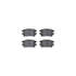 6512-76345 by DYNAMIC FRICTION COMPANY - Brake Rotor with 5000 Brake Pads and Hardware Kit