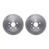 6512-76374 by DYNAMIC FRICTION COMPANY - Brake Rotor with 5000 Brake Pads and Hardware Kit