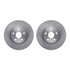 6512-76491 by DYNAMIC FRICTION COMPANY - Brake Rotor with 5000 Brake Pads and Hardware Kit