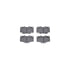 6512-76623 by DYNAMIC FRICTION COMPANY - Brake Rotor with 5000 Brake Pads and Hardware Kit