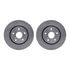 6512-76707 by DYNAMIC FRICTION COMPANY - Brake Rotor with 5000 Brake Pads and Hardware Kit