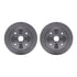 6512-80082 by DYNAMIC FRICTION COMPANY - Brake Rotor with 5000 Brake Pads and Hardware Kit