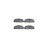 6512-80082 by DYNAMIC FRICTION COMPANY - Brake Rotor with 5000 Brake Pads and Hardware Kit