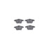 6512-80226 by DYNAMIC FRICTION COMPANY - Brake Rotor with 5000 Brake Pads and Hardware Kit