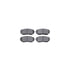 6512-80347 by DYNAMIC FRICTION COMPANY - Brake Rotor with 5000 Brake Pads and Hardware Kit