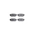 6512-99046 by DYNAMIC FRICTION COMPANY - Brake Rotor with 5000 Brake Pads and Hardware Kit