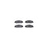 6512-99040 by DYNAMIC FRICTION COMPANY - Brake Rotor with 5000 Brake Pads and Hardware Kit