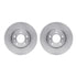 6512-99056 by DYNAMIC FRICTION COMPANY - Brake Rotor with 5000 Brake Pads and Hardware Kit