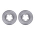 6512-99822 by DYNAMIC FRICTION COMPANY - Brake Rotor with 5000 Brake Pads and Hardware Kit