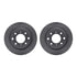 6602-16003 by DYNAMIC FRICTION COMPANY - Rotors with 5000 Euro Ceramic Brake Pads