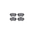 6602-32061 by DYNAMIC FRICTION COMPANY - Rotors with 5000 Euro Ceramic Brake Pads