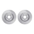 6602-46069 by DYNAMIC FRICTION COMPANY - Rotors with 5000 Euro Ceramic Brake Pads