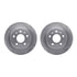 6602-63015 by DYNAMIC FRICTION COMPANY - Rotors with 5000 Euro Ceramic Brake Pads