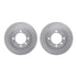 6602-65006 by DYNAMIC FRICTION COMPANY - Rotors with 5000 Euro Ceramic Brake Pads