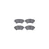 6602-73251 by DYNAMIC FRICTION COMPANY - Rotors with 5000 Euro Ceramic Brake Pads