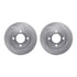6602-74018 by DYNAMIC FRICTION COMPANY - Rotors with 5000 Euro Ceramic Brake Pads