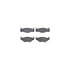 6602-74018 by DYNAMIC FRICTION COMPANY - Rotors with 5000 Euro Ceramic Brake Pads